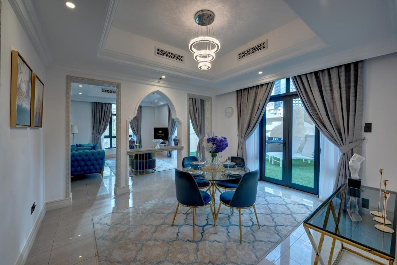 Durrani Homes - Unique Garden Apt At Souk Al Bahar Besides Dubai Mall & Burjkhalifa With Private Jaccuzi Екстер'єр фото