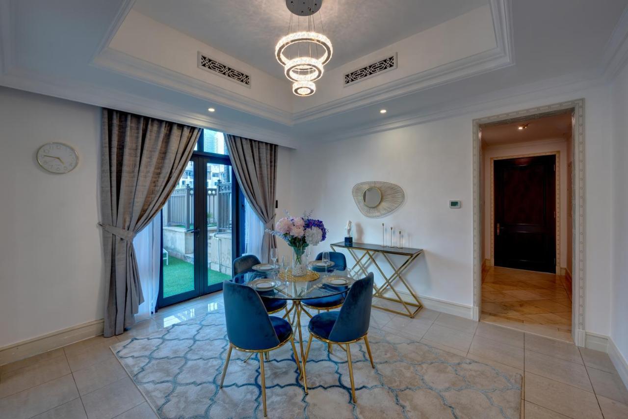 Durrani Homes - Unique Garden Apt At Souk Al Bahar Besides Dubai Mall & Burjkhalifa With Private Jaccuzi Екстер'єр фото